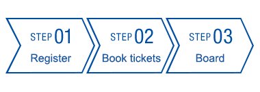 Start to use the service straight away, with a simple registration process! No annual membership fee!