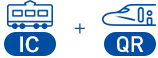 IC card + QR